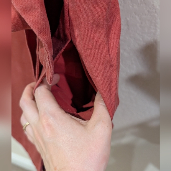 Vintage Gianni Bini Rust Mini Wrap Dress - Picture 7 of 12